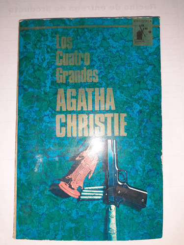 Libro De Agatha Christie- Los Cuatro Grandes Del Año 1958