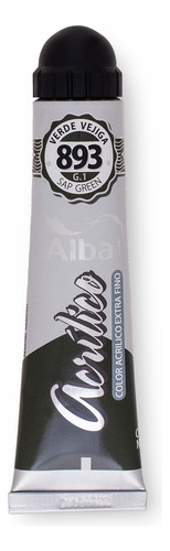 Acrilico Profesional Alba Pomo 60ml Verde Vejiga 893