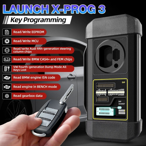 Programador E Imobilizador De Chave Conector Xprog 3 Launch