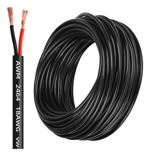 Cable Electrico De Calibre 18, 2 Conductores, Cable Electric