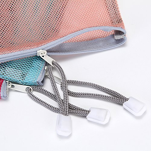 Bolsa De Aseo Portátil Multicolor De Malla De Nylon