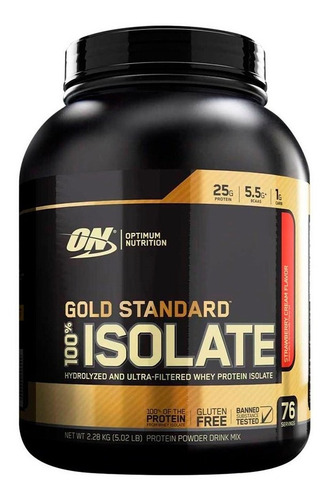 Gold Standard Isolate 5 Lb Proteína Limpia + Envío Gratis