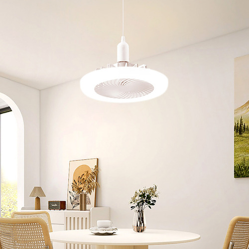 L Ventilador De Teto N E27 Com Luzes Fechadas, Ventila Light