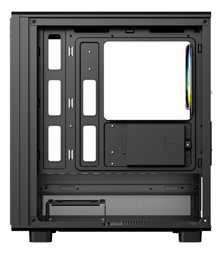 Gabinete Xyz Atom Black 3 Argb Fans Controller Mesh Usb C