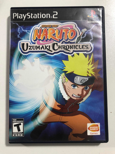 Naruto Uzumaki Chronicles Ps2 Original Midia Fisica