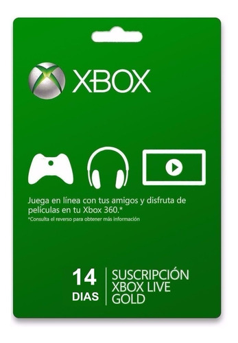 Xbox Live Gold - 14 Dias - Manvicio Store