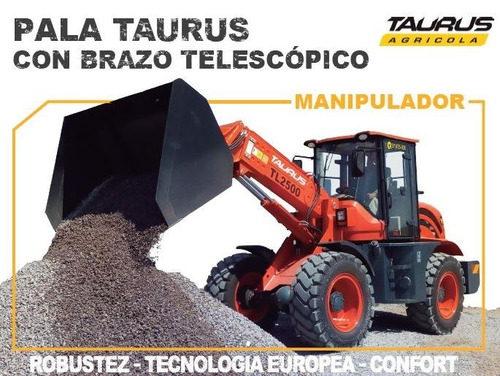 Imagen 5 de 5 de Garra Forestal Uña Madera Manipulador Telescopico Taurus Pal