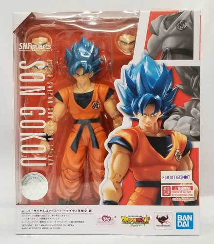 Bandai S.h. Figuarts Super Saiyan God Super Saiyan Goku