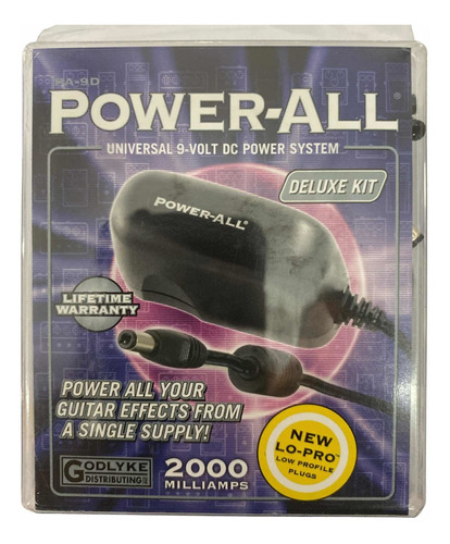 Power-all Eliminador P/pedales De Guitarra Para 11 Pedales