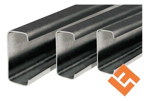 Perfil C Chapa Galvanizada 80x50x15 1.6 X12m Hierroslafinita