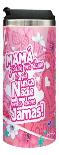 Termo Lata, Frase Soy Tu Fan No 1, Para Mamá, 450ml