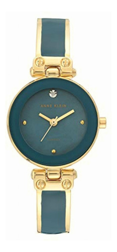 Reloj Anne Klein Material Acero Brazalete Color Azul