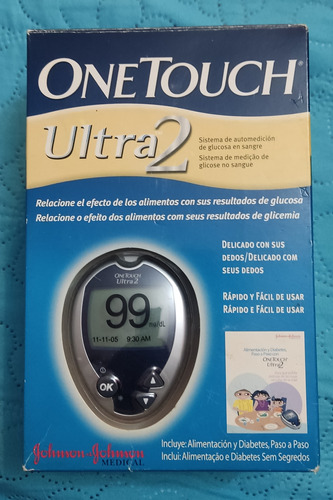 Glucómetro One Touch Ultra 2 Johnson& Johnson Nuevo