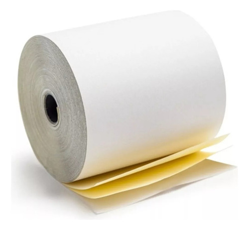 Rollo Fiscal 80 Mm X 50 Mts Pack X 10 Color Blanco