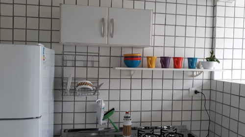 Imagem 10 de 18 de Apto Mobiliado 1 Dorm 1 Vaga - Pronto Para Morar