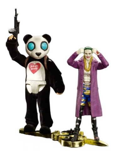 Dc Suicide Squad The Joker And Panda Man Sdcc 2016 Exclusive