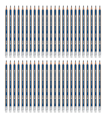  Lapiz Negro Maped Blackpeps Hb2 Con Goma X 48 Unidades