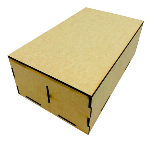 Imagen 4 de 10 de Porta Botellas Vino Caja Madera Mdf Divisiones Regalo Fiesta