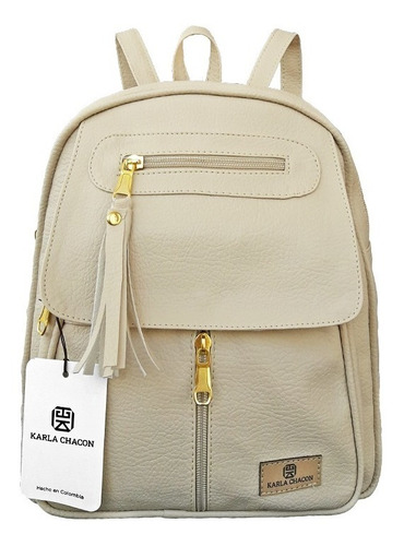 Morral Bolso Pequeño Maletín Mochila Femenina Karla Chacon