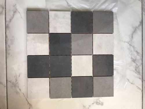 Enmallado De Cerámica 28 X 28 Cm Cuadrado Combinado