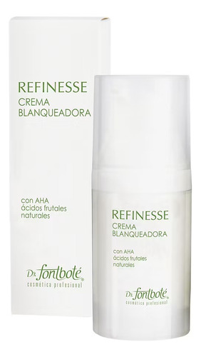 Crema Facial Blanqueadora Con Aha Dr Fontboté 