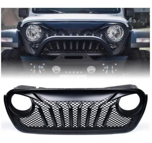 Imagen 6 de 10 de Parrilla Jeep Jl 2018 - 2020 Wrangler Sahara Rubicon Angry