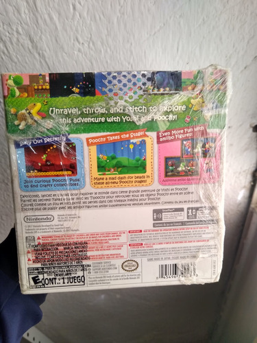 Amiibo Poochy + Yoshi's Wolly World Bundle Nintendo 3ds (Usado)