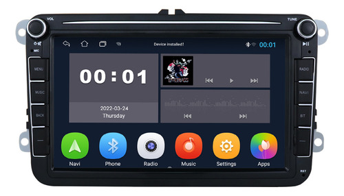 Estéreo Carplay 2+32g For Volkswagen Passat/golf/tiguan