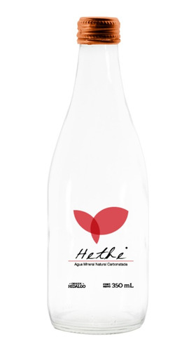 Agua Mineral Carbonatada Hethe Artesiana 350 Ml C/ 24pza