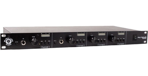 Imagem 4 de 10 de Preamp Microfone 4 Black Lion Audio Auteur Quad Ñ Manley Bae