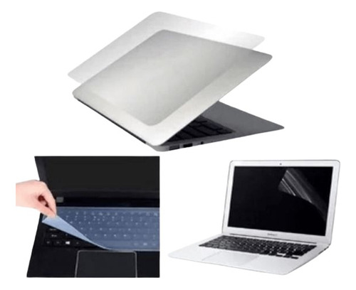 Pack Mica Protectora Laptop 14 Y 15.6 Pantalla, Teclado Skin