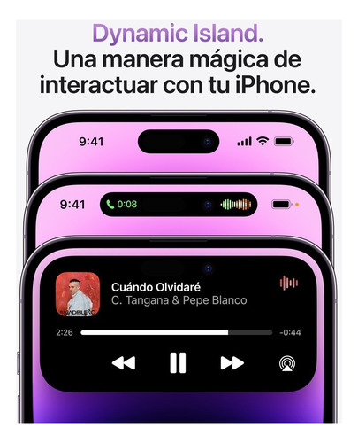 Apple iPhone 14 Pro Max (128 GB) - Negro espacial - Excelente (Reacondicionado)