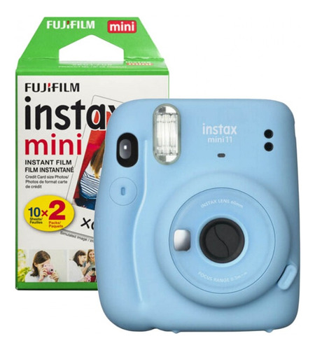 Imagen 1 de 4 de Cámara Instantanea Instax Mini 11 Fujifilm + 20 Fotos