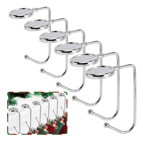 Gancho De Navidad Con Gancho Para Calcetines Navideños, Clip