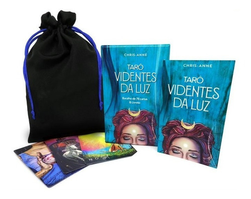 Imagem 2 de 8 de Tarô Videntes Da Luz + Manual + Saquinho