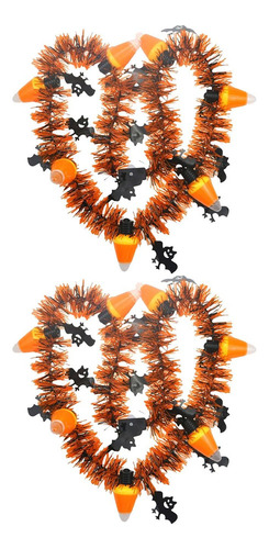 2pcs Halloween String Light Garland Lights Granos De Maíz