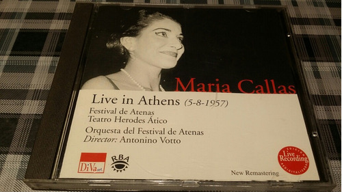 Maria Callas - Live En Atenas - Remasterizado  Impecable