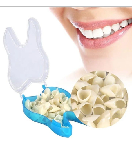 Dentes Provisórios Coroas A2 + Massa Fixadora (bolinhas )