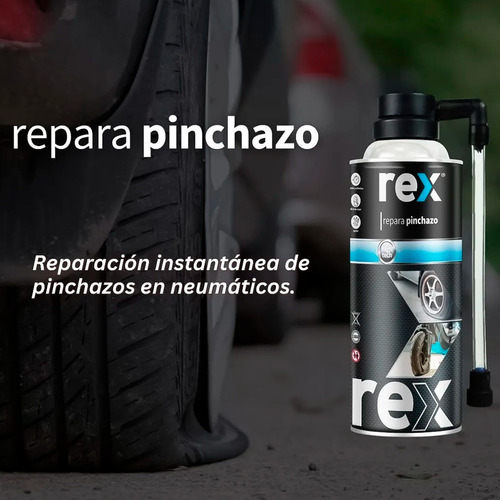 Spray Repara Pinchazo Rex 450ml