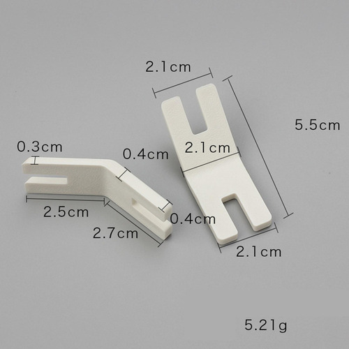. 4 Botón De Costura Placa De Separación 2x Prensatelas