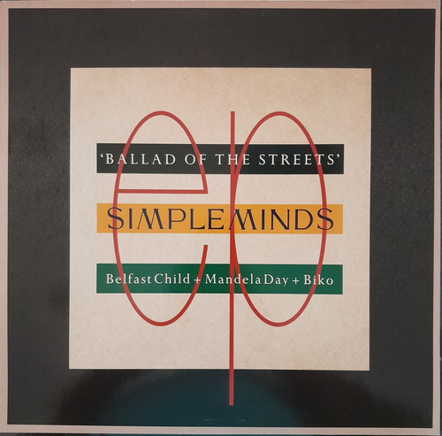 Simple Minds - Ballad Of The Streets (12 , Ep)