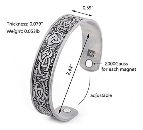 Pulsera De Nudo Celta Nórdico, Pulsera De Nudo De Trinidad,
