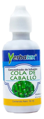 Extracto De Cola De Caballo En Gotas 30 Ml Yerbatex.