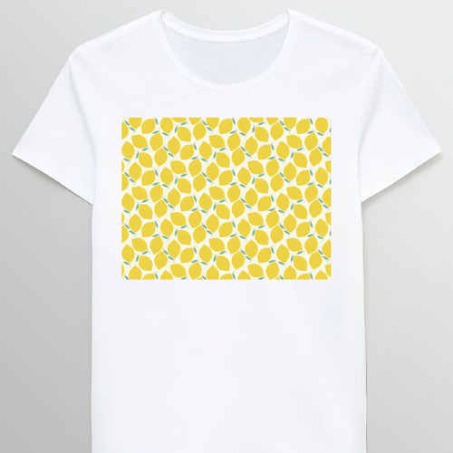 Remera Seamless Lemon Pastel Pattern Patterns Desig101382124