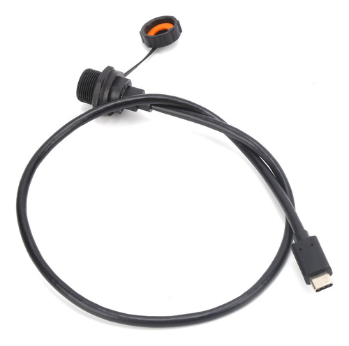 Conector Tipo C Resistente Al Agua, Cable Hembra Ip67 Tipo C