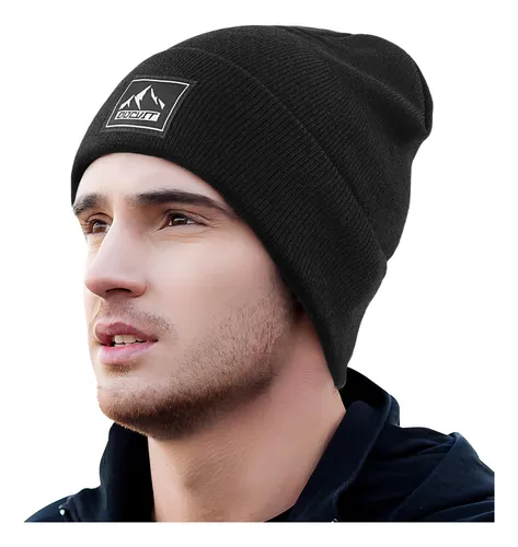 Docvit Gorro De Punto Con Punos Calidos De Invierno, Unisex,
