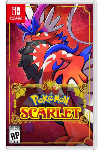 Pokémon Scarlet Standard Edition Nintendo Switch  Físico