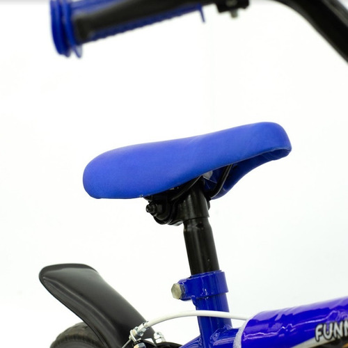 Imagen 7 de 10 de Bicicleta Para Niño Color Azul Rodado 12 Randers