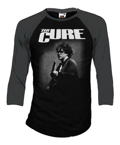 The Cure Playeras Manga 3/4 Para Hombre Y Mujer C1