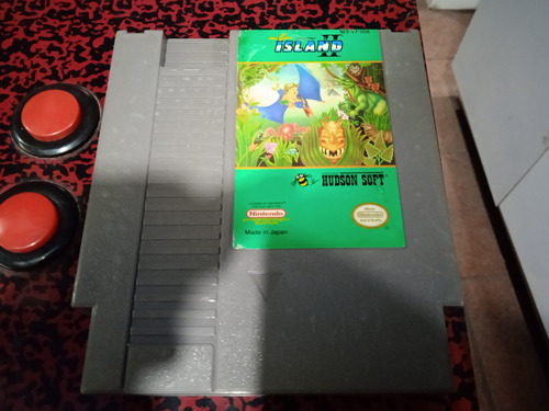 Adventure Island 2 Para Nintendo Nes,funcionando Perfectamen